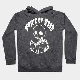 Trick or Read Skeleton Hoodie